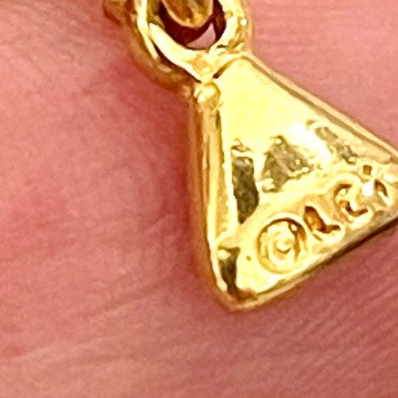 Liz Claiborne black and gold tone beaded necklace - Picture 7 of 10